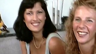 Two Hot German Bitches Sucks Big Dick And Share Sperm