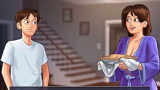 Summer saga with big boobed mommy in part 81 by MissKitty2K