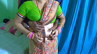 Desi Village Bhabhi Cheats on Husband with Devar in Hot Romantic Sex