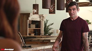 Babysitter Vanessa Marie Has A Lucky Day At Work