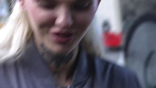 German Scout - Blonde Fitness Model Teen Lexy Star Pick up for Premier Porn Casting Fuck