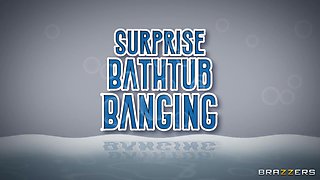 Surprise Bathtub Banging With Ricky Spanish, Jayden Starr - Brazzers