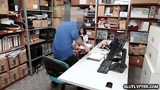 That narrow asian pussy getting nail sideway by the lp officers dong!