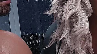 Redhead with Big Boobs - Adored by the Devil #12 an Animated Porn Game