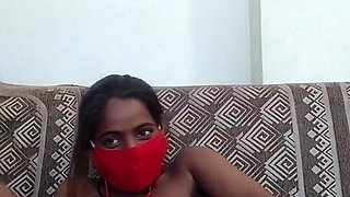 My qute wife fucking with big dildo and playing with pusssy and fingering hard with video call his bf
