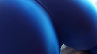 POV Sexy Neighbor in Tight Leggings Shows Off Her Bubble Butt and Makes Me Cum Twice
