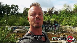 Filthy open-air fuck date with busty Mia Blow! - Hitzefrei