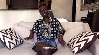 Interracial sex, amateur, throat fuck