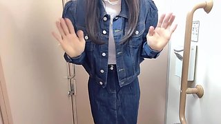 [Crossdressing] Japanese onanism with a bunch of orgasm in a ultra-cute uniform