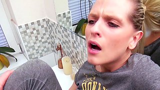 Busty Amateur Milf Wife Blowjob With Anal Fisting And Fucked