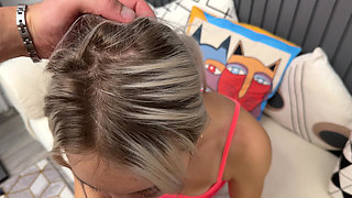 Aggressive Derby Girl Pins Me Down and Takes My Dick Post-practice