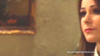 Curvy Lesbian Mistress Fingers and Teases Her Slave - Ornella Morgan & Victoria Puppy