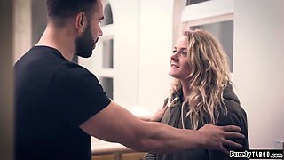 Homeless 18yo is seducing a guy to cheat