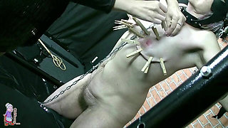 Mistress Punishing Her Slave