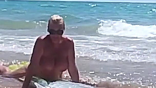 Fuck My Step Mom on the Beach