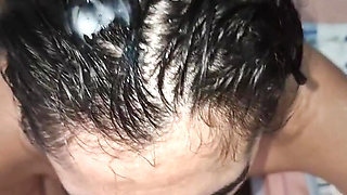 Blowjob in the shower and fucks me really hard in bed