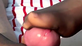 Pantyhose Footjob From Office Wifey
