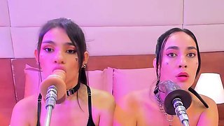 Hot Black Maid Does Some Webcam Black and Ebony