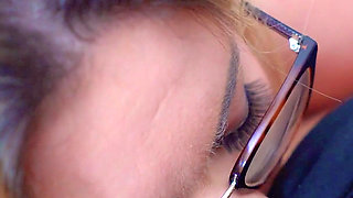 I Was Caught Watching Porn Movies, but the Boss Is More of a Slut and Wanted My Dick