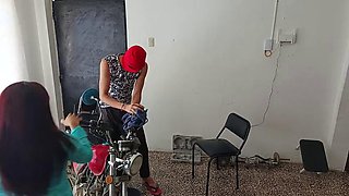 I seduce the neighbor while he polishes his motorcycle
