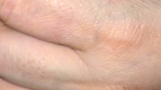 Friend's step mom sneaks at night into step son room and handjob his dick