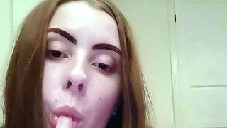 Amateur Facial For Teen Brunette