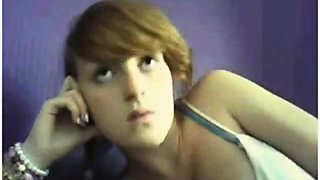 Teen Shows Huge Tits