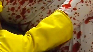 Hard on Her Gloves