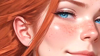 Slutty Wife Teasing and Fucked a Huge Dildo - 3D Hentai Animated Porn - Mila Ai