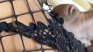 Stroking my beautiful dick in detail