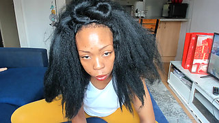 Squirting in leggings