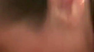 Mature with Big Saggy Boobs Sucking the Cum Out of Dick and Showing Cum in Mouth Before Swallowing