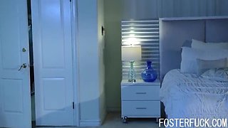 Stepdaughter Vanna Bardot Caught Sneaking Out and Punished Hard by Stepdad