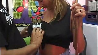 Pool Sharks: Blowjob, Anal  Blonde Porn