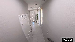 Latina Spinner Tries Out To Be A Professional Walking Sex Doll