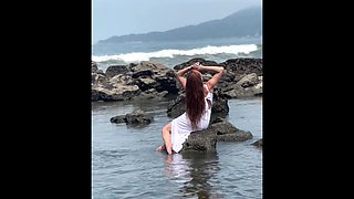 What Would I Wear on a First Date to the Beach Try on Petite Redhead Leverageurassets - 58