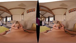Taking Stepdaddy's Dick; Stepdaughter Stepdad Seduction Big Tit Blonde Trouble Punishment Blowjob