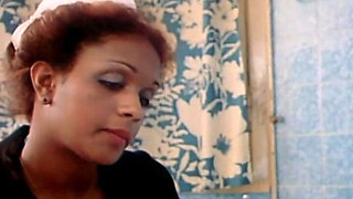 Maid's Steamy Enema Seduction with Fiery Redhead Teen