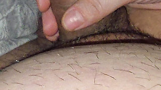 Step mom hand slip into step son dick without shame