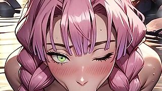 Ai Girl Blowjob and Pussy Fuck