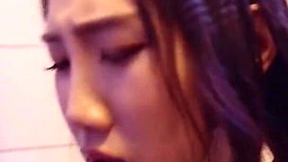 Fuck Hot MILF in Coffee Shop and Public Toilet
