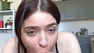 Shae Summers fucking a big cock close up