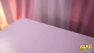 Faux hostel full scene - having a hot young gf can be problematic!