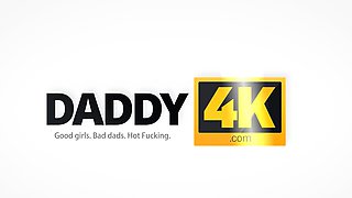 DADDY4K. Smart daddy makes move on sons pretty GF