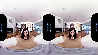 Virtual Reality And Whitney Wright - Stepsons Teen 18+ Gf Fucks You For Car Ride
