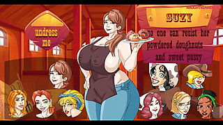 Fun on Farm with Big Dick Guys Beautiful Busty Farm Girls - Hentai Porn Games