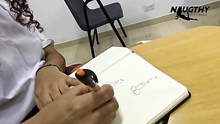 Graceful fancy woman's venezolana scene