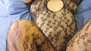 Horny Hairy Pussy Kitty Lifts Her Legs for You