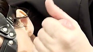Naughty Secretary Sucks Boss' Cock to Get a Big Promotion and an Even Bigger Facial!