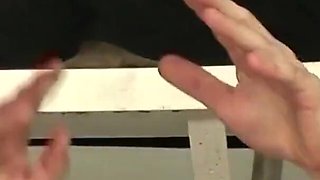 Behind bars the sexy policewoman gets her hot wet pussy fucked willingly